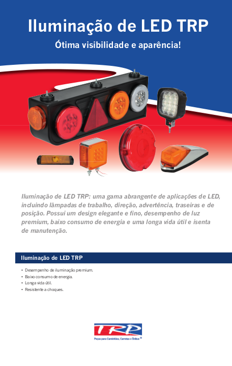 Iluminação de Led TRP